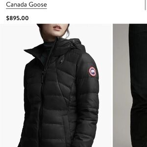 Canada Goose Women's Puffer Jacket in Black
